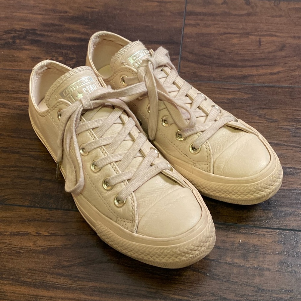 Leather Converse